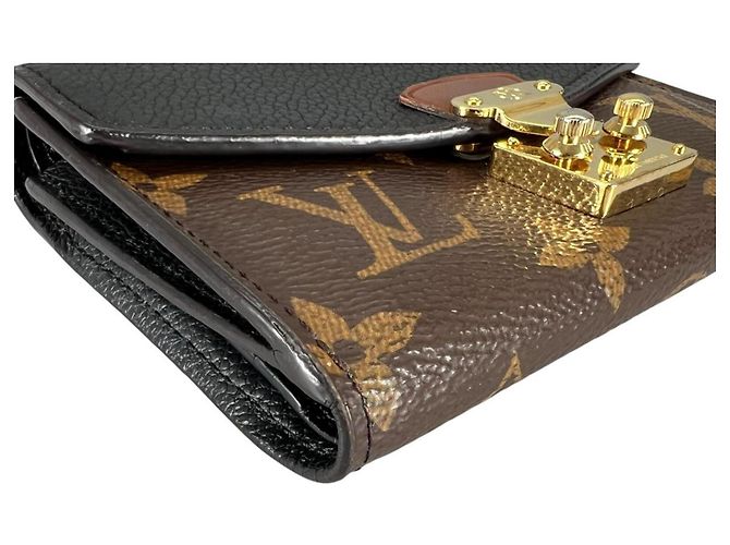 Cartera bi-fold compacta Louis Vuitton Portefeuille Pallas Castaño - vista 6