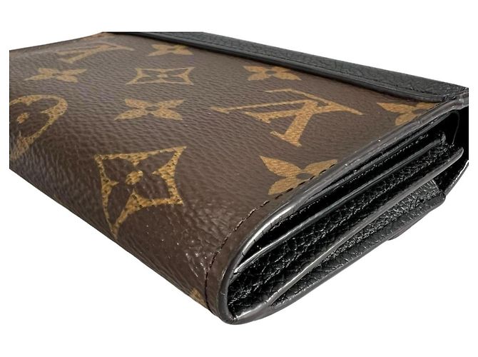 Cartera bi-fold compacta Louis Vuitton Portefeuille Pallas Castaño - vista 7