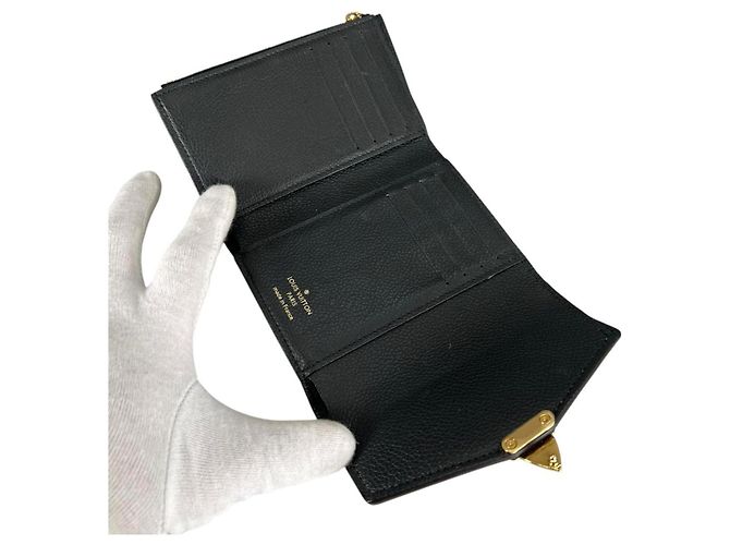 Cartera bi-fold compacta Louis Vuitton Portefeuille Pallas Castaño - vista 9