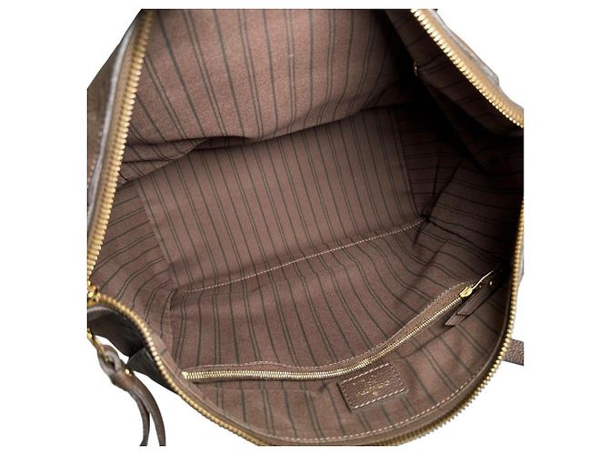 Borsa Louis Vuitton Monogram Empreinte Marrone - vista 10
