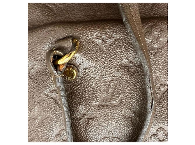 Borsa Louis Vuitton Monogram Empreinte Marrone - vista 16