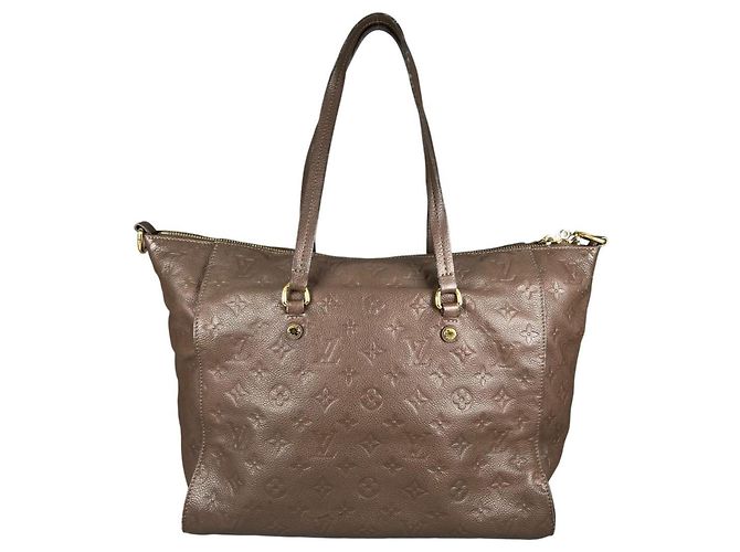 Borsa Louis Vuitton Monogram Empreinte Marrone - vista 2