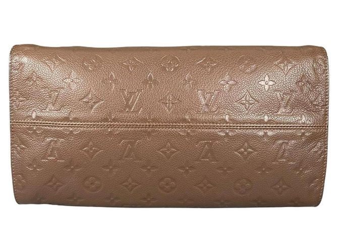 Borsa Louis Vuitton Monogram Empreinte Marrone - vista 4