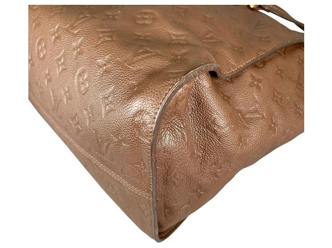 Borsa Louis Vuitton Monogram Empreinte Marrone - vista 6
