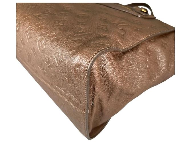 Borsa Louis Vuitton Monogram Empreinte Marrone - vista 8