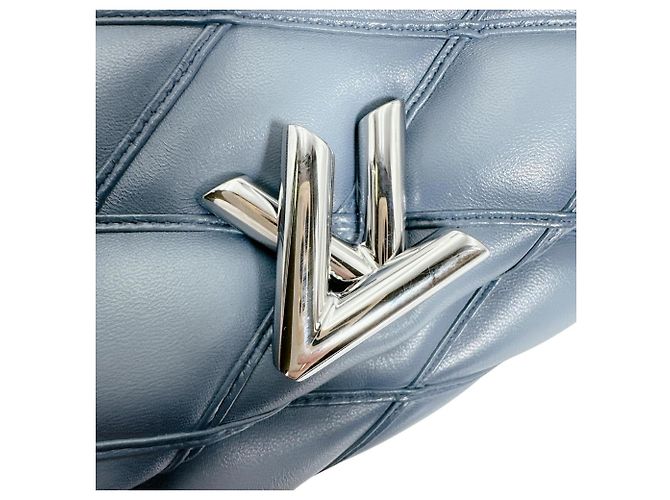 Sac à main Louis Vuitton Maltage GO-14PM Bleu - vue 10