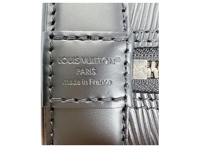 Borsa a Spalla Louis Vuitton Alma BB Nero - vista 17