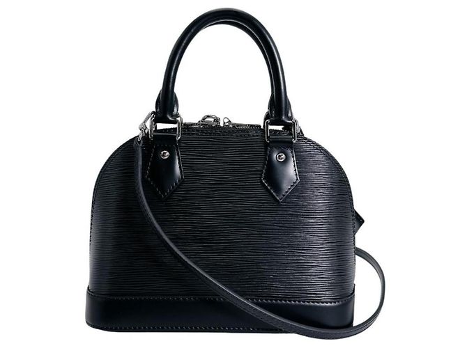 Borsa a Spalla Louis Vuitton Alma BB Nero - vista 2