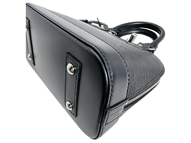 Borsa a Spalla Louis Vuitton Alma BB Nero - vista 5