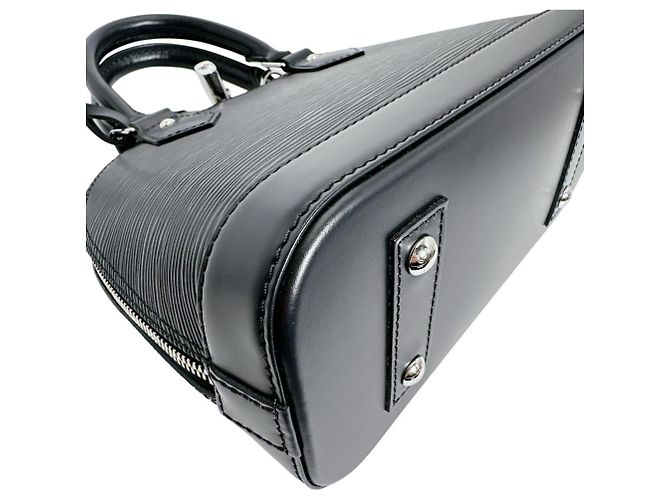 Borsa a Spalla Louis Vuitton Alma BB Nero - vista 6