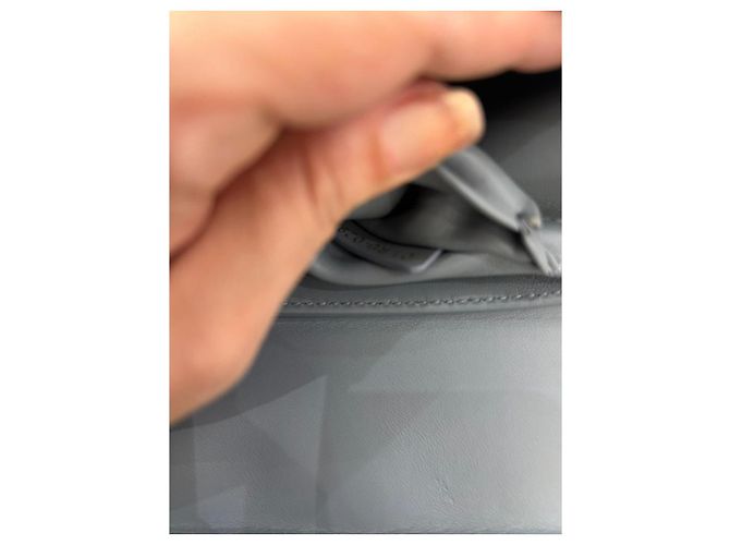 Borsa Dior 30 Montaigne Box Pelle di Vitello Blu - vista 11