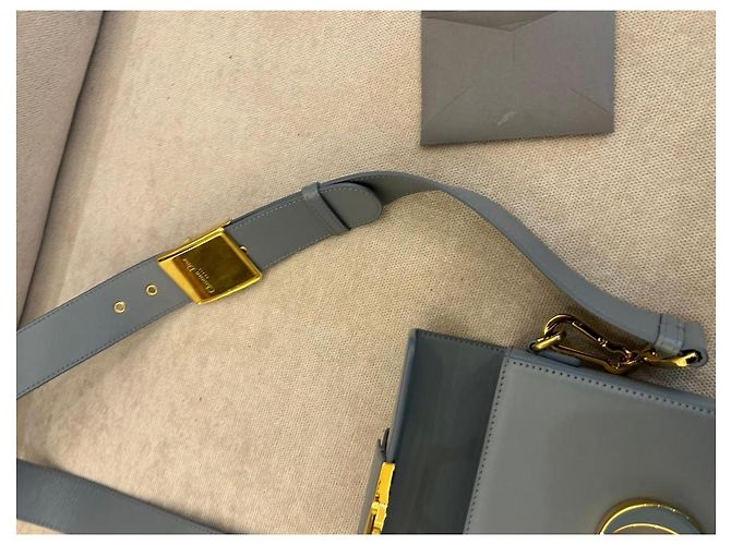 Borsa Dior 30 Montaigne Box Pelle di Vitello Blu - vista 7