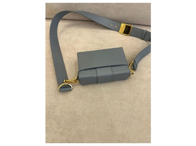 Borsa Dior 30 Montaigne Box Pelle di Vitello Blu - vista 8