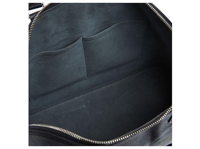 Louis Vuitton Alma MM Pelle Epi Nero - vista 6