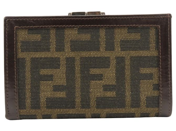 Fendi Bi-fold Wallet Zucca Brown - view 3