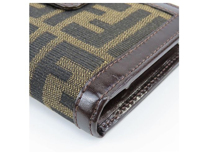 Fendi Bi-fold Wallet Zucca Brown - view 7