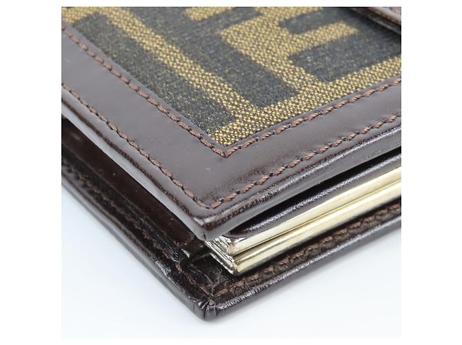 Fendi Bi-fold Wallet Zucca Brown - view 8