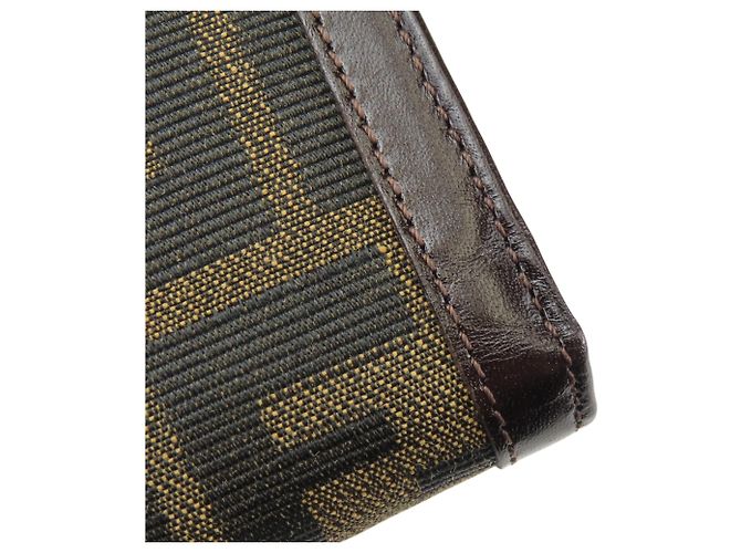 Fendi Bi-fold Wallet Zucca Brown - view 9