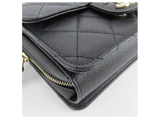 Borsa a Spalla Chanel Mini Flap Nero - vista 10