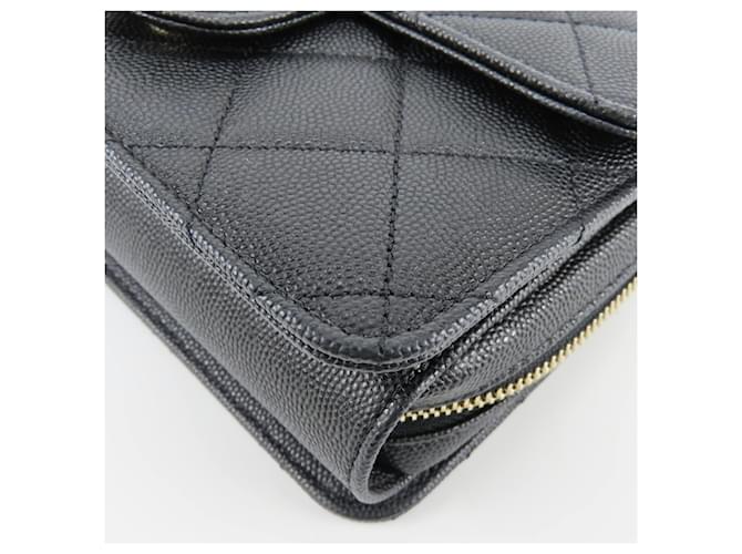 Borsa a Spalla Chanel Mini Flap Nero - vista 12
