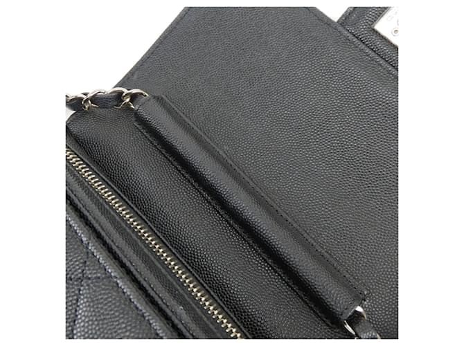 Borsa a Spalla Chanel Mini Flap Nero - vista 15
