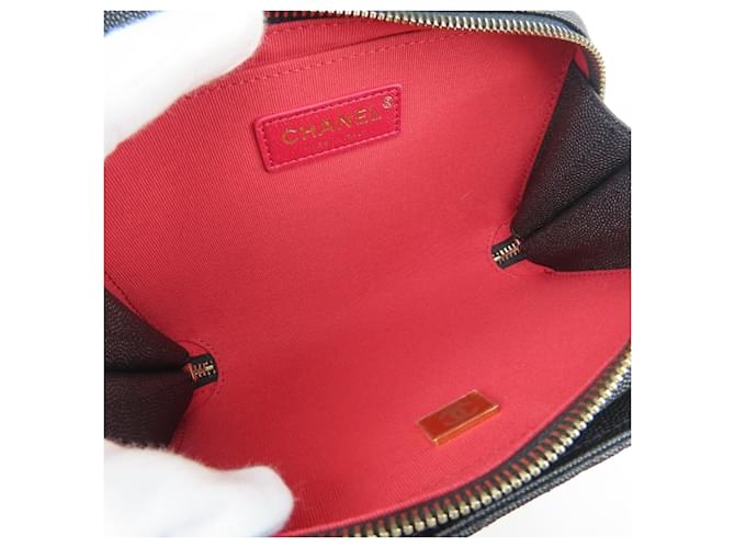Borsa a Spalla Chanel Mini Flap Nero - vista 22