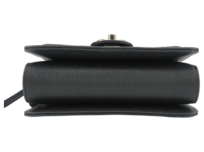 Borsa a Spalla Chanel Mini Flap Nero - vista 7