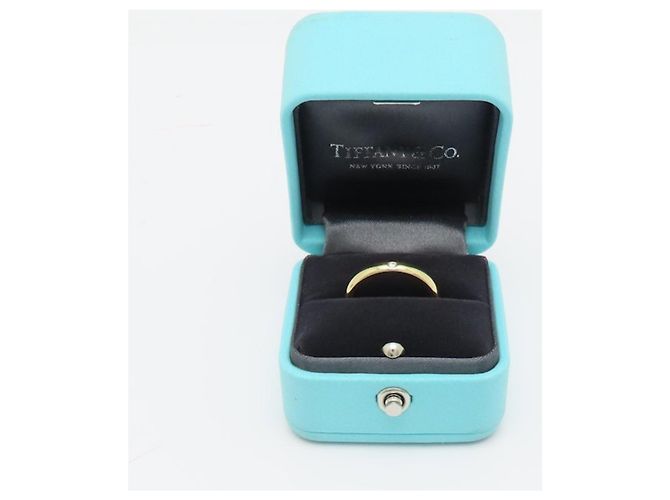Anello stacking in oro giallo e diamanti Tiffany & Co. - vista 7