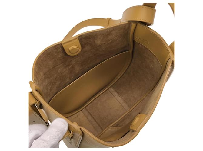 Loewe Hammock Slice Handtasche Gelb - Ansicht 7