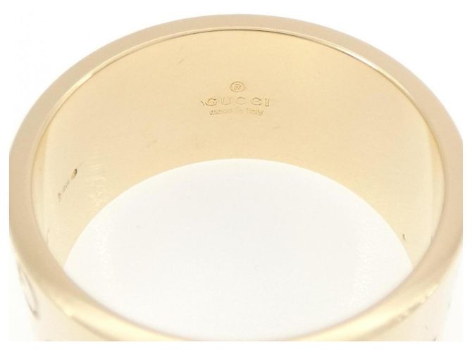 Anello Icon Band Gucci in oro giallo 18K - vista 3