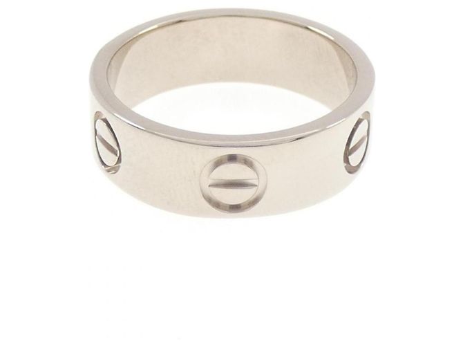Cartier Love Band Ring aus 18K Weißgold - Ansicht 2