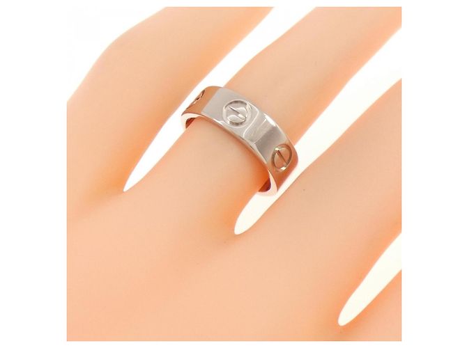Cartier Love Band Ring aus 18K Weißgold - Ansicht 4