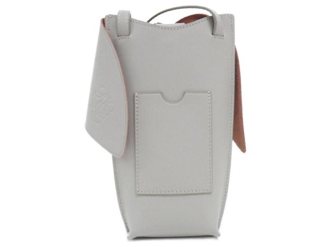 Borsa a Spalla Loewe Bunny Pocket Marrone - vista 2