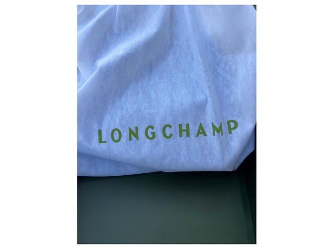 Longchamp Borsa Tote in Pelle Blu - vista 8