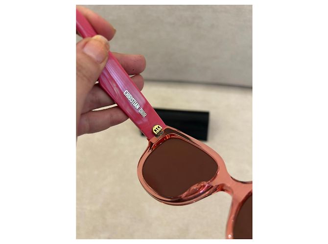 Christian Dior Occhiali da sole Dior Wildior S2U Rosa Trasparente - vista 7