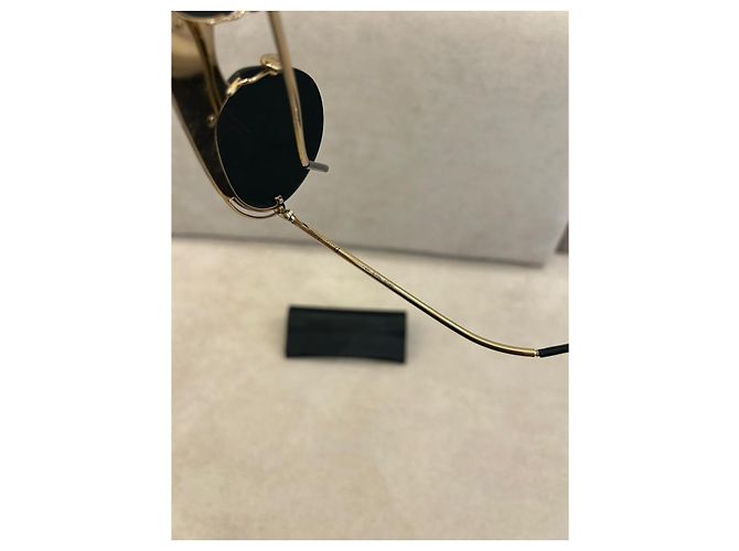 Dior Stellaire 1 Sonnenbrille Goldfarben Schwarz Golden - Ansicht 4