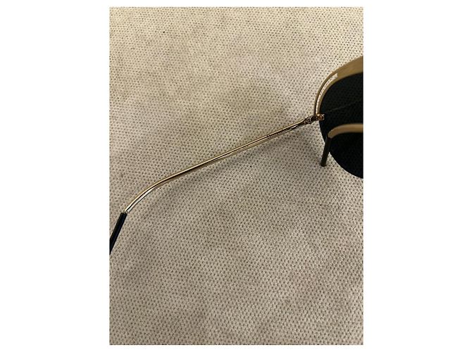 Dior Stellaire 1 Sonnenbrille Goldfarben Schwarz Golden - Ansicht 5