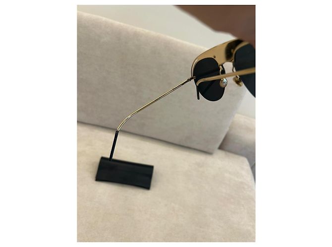 Dior Stellaire 1 Sonnenbrille Goldfarben Schwarz Golden - Ansicht 6