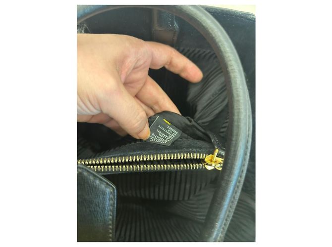 Fendi 2Jours Borsa Tote Pelle Nera Nero - vista 9