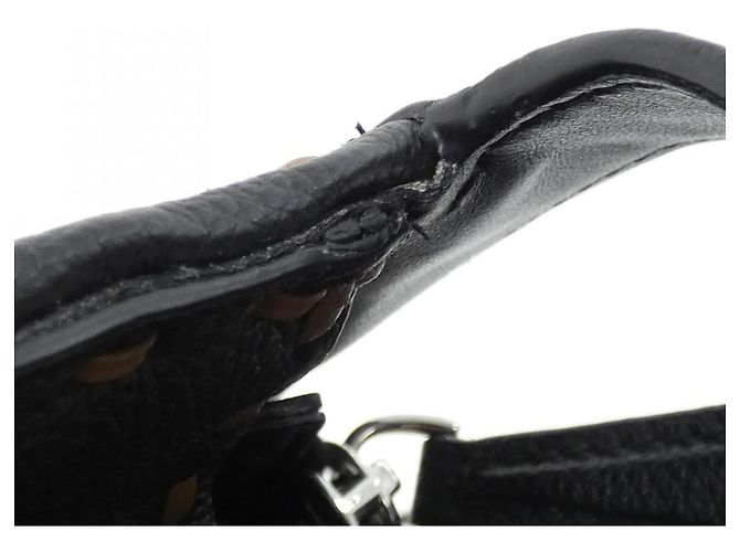 Borsa Fendi Peekaboo I See You Medium Nero Sabbia - vista 4