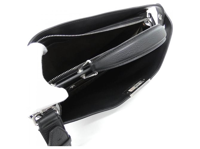 Borsa Fendi Peekaboo I See You Medium Nero Sabbia - vista 9