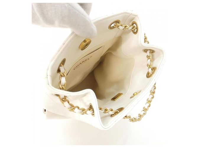 Zaino Chanel AS5310 Bianco - vista 10