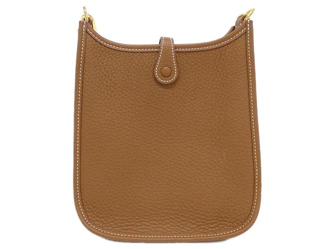 Hermès Borsa a tracolla Hermes Evelyne Amazon 16cm D'oro - vista 2