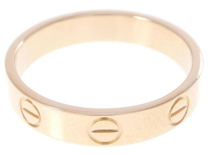 Anello Mini Love di Cartier in oro rosa 18K - vista 2