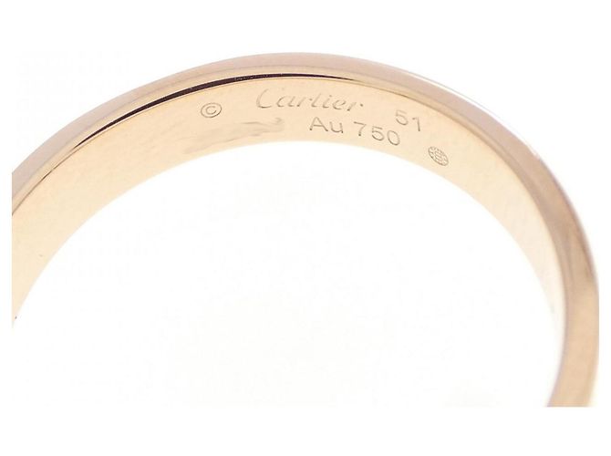 Anello Mini Love di Cartier in oro rosa 18K - vista 3
