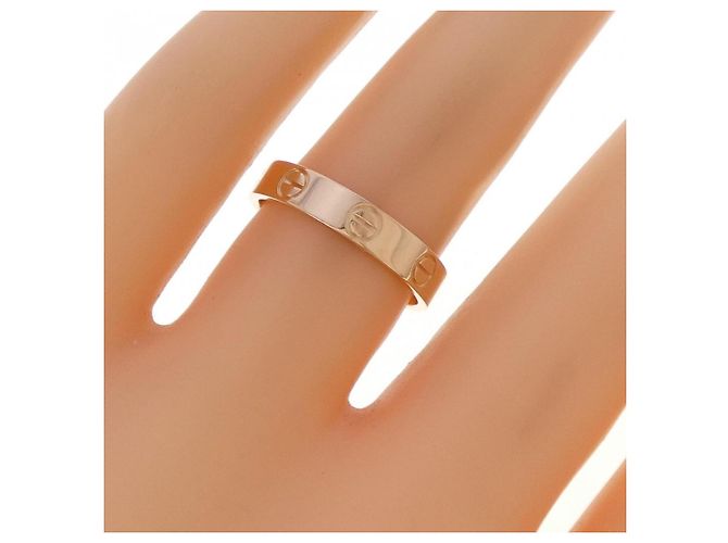 Anello Mini Love di Cartier in oro rosa 18K - vista 4