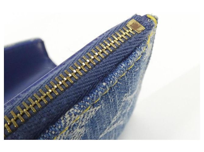 Cartera Victorine Monogram Denim Louis Vuitton Azul - vista 9