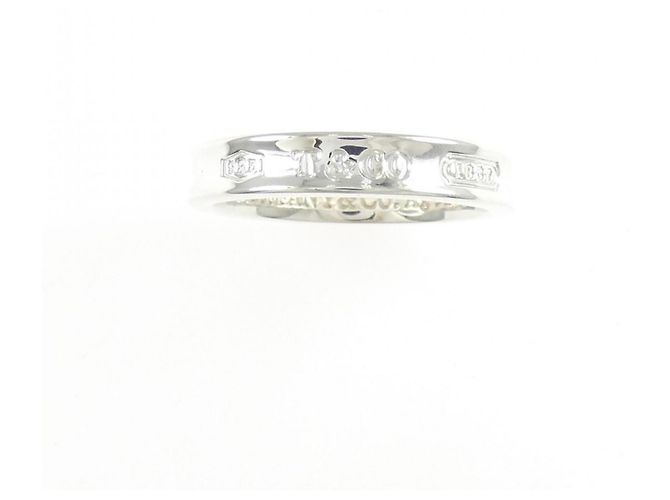 Tiffany & Co. 1837 Narrow Silver Band Ring - Ansicht 2