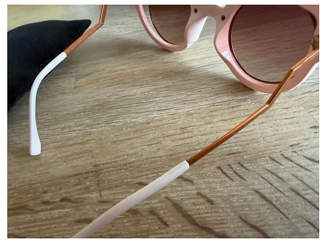 Fendi FF 0137/S Sonnenbrille Braun Pink Orange - Ansicht 3