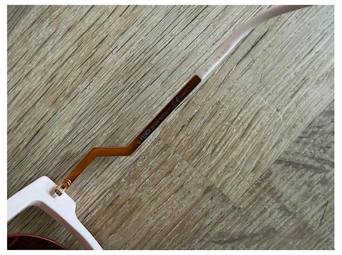 Fendi FF 0137/S Sonnenbrille Braun Pink Orange - Ansicht 5
